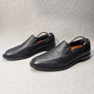 Cole Haan Lenox Hill Dress Shoes Men's 9.5W Black Slip On Loafers